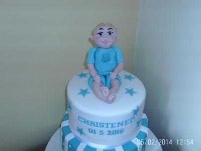 Baby Christening cake