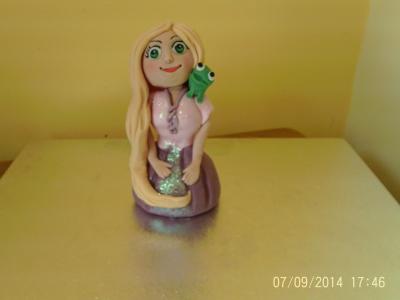 Rapunzel Cake Topper