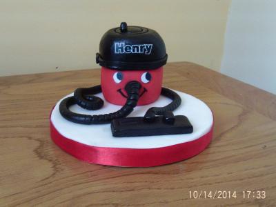 Henry Hoover Edible Cake Topper