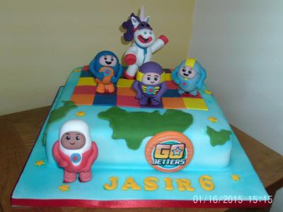 Go Jetters Birthday Cake