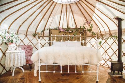 Springtime Honeymoon Yurt