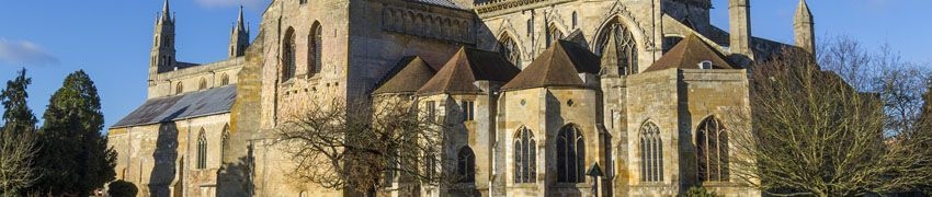 Beautiful Architecture of Tewkesbury Abbey