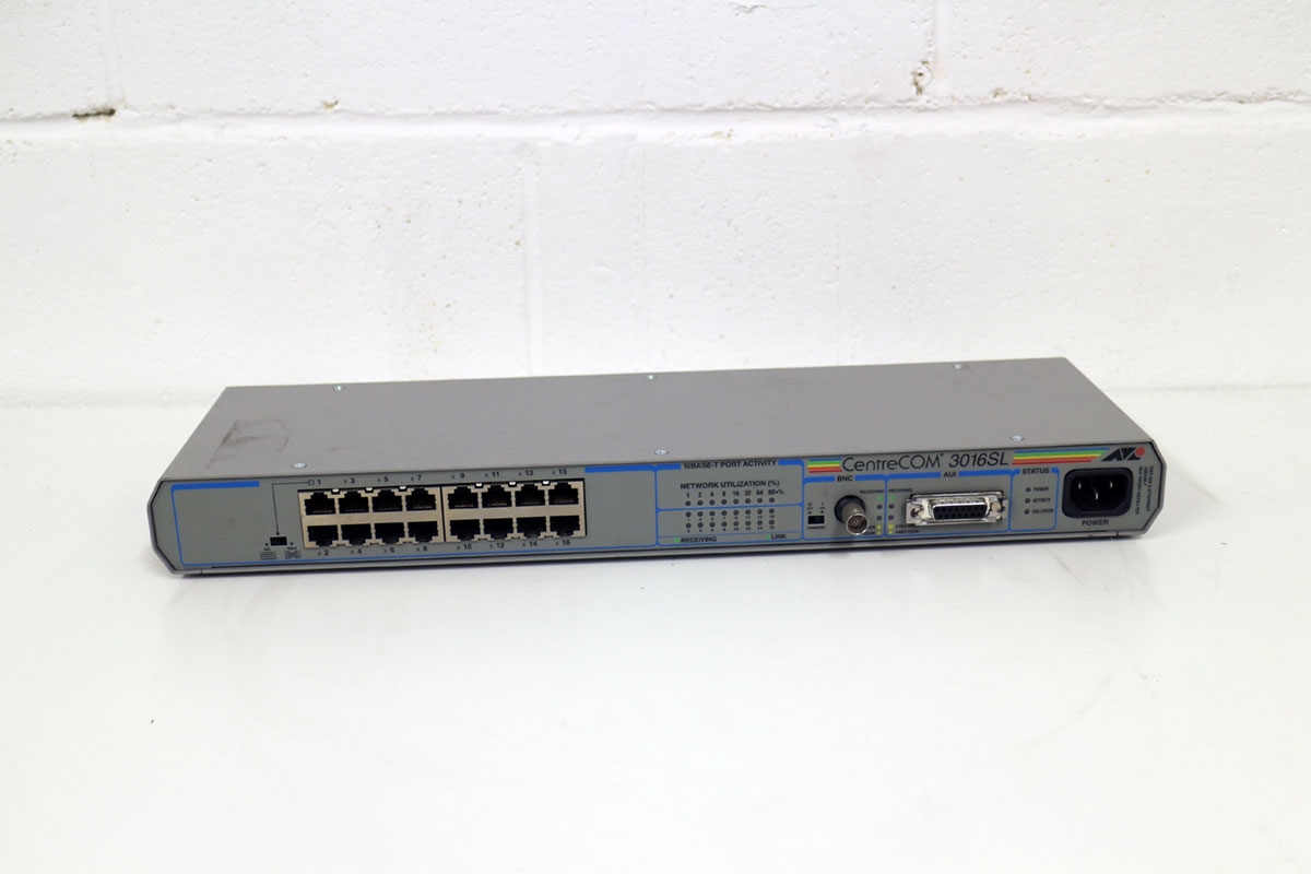 ATI Allied Telesyn AT3016SL 16Port Multiport Repeater eBay