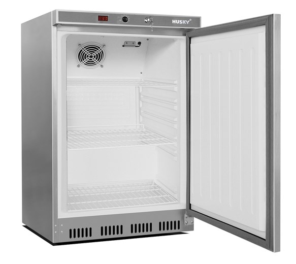 Husky 78 Litre Stainless Steel Undercounter Catering Fridge CSS1H With