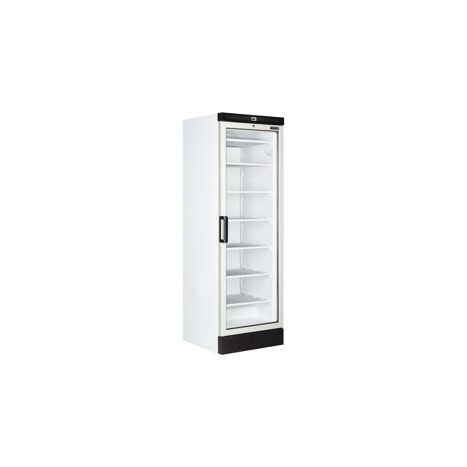 Tefcold UFFS370G Glass Door Freezer Display With 6 Shelves