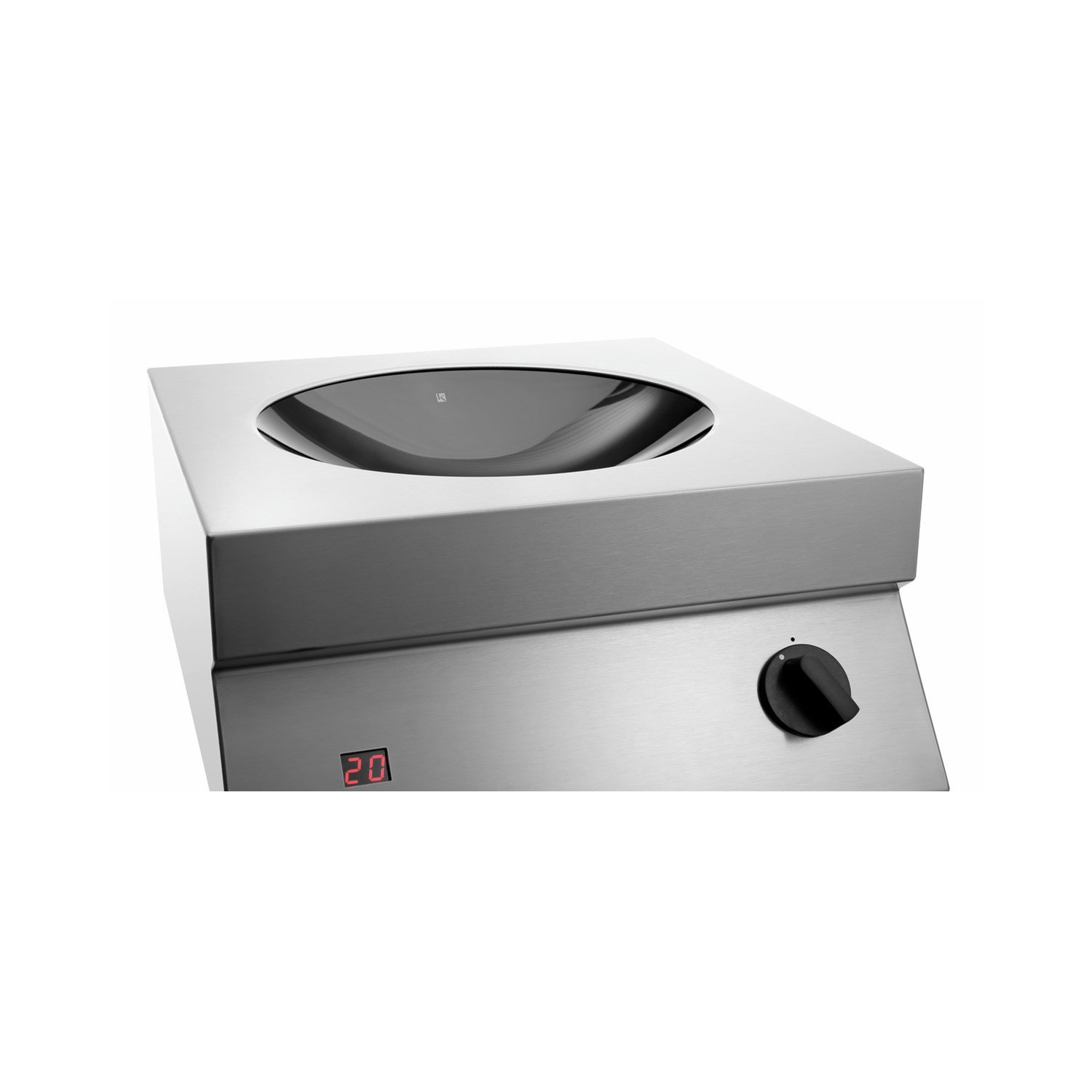 Bartscher Powerful 7kW Heavy Duty Induction Wok Hob 3 Phase