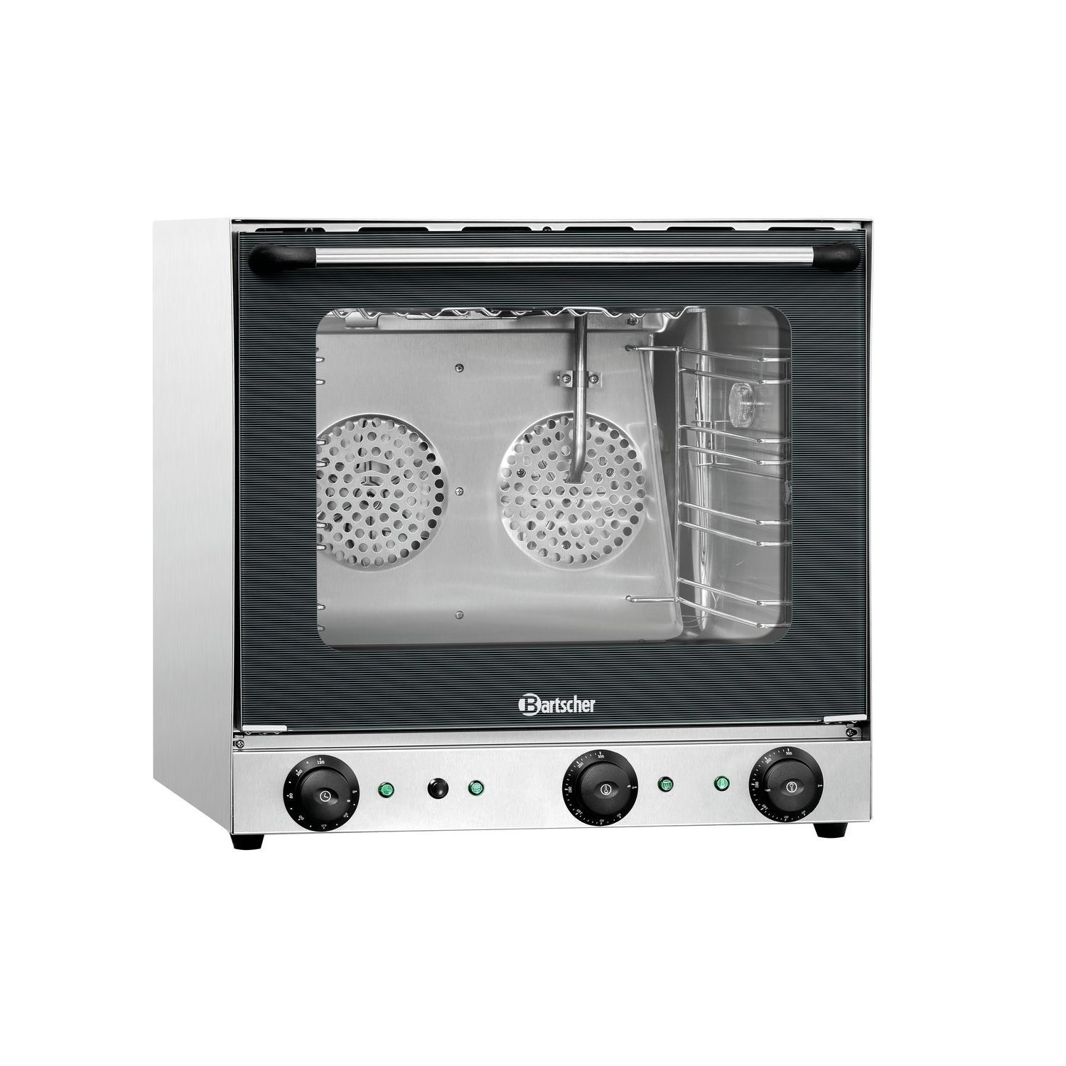 Bartscher Commercial Convection Oven with Steam & Grill 62L Capacity