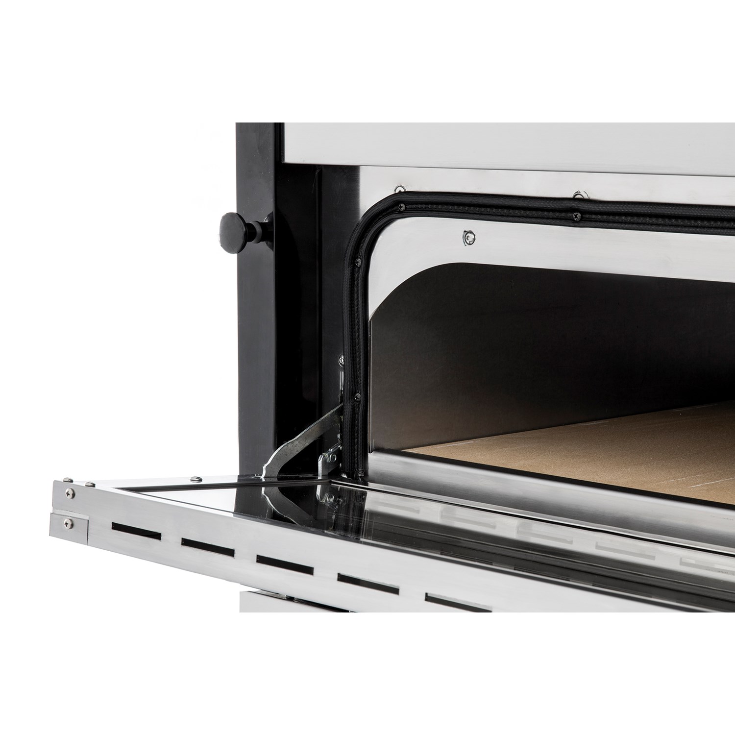 Italinox Prisma Superior XL44 Glass Twin Deck Electric Pizza Oven Cooks