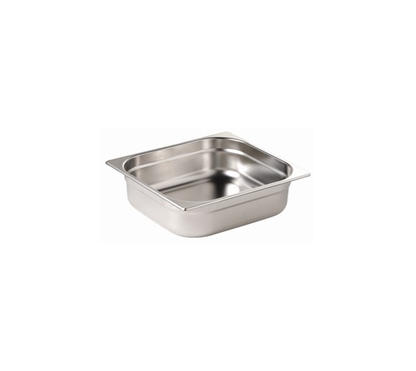 Quattro 1/2 Gastronorm Pan 65mm Deep Stainless Steel