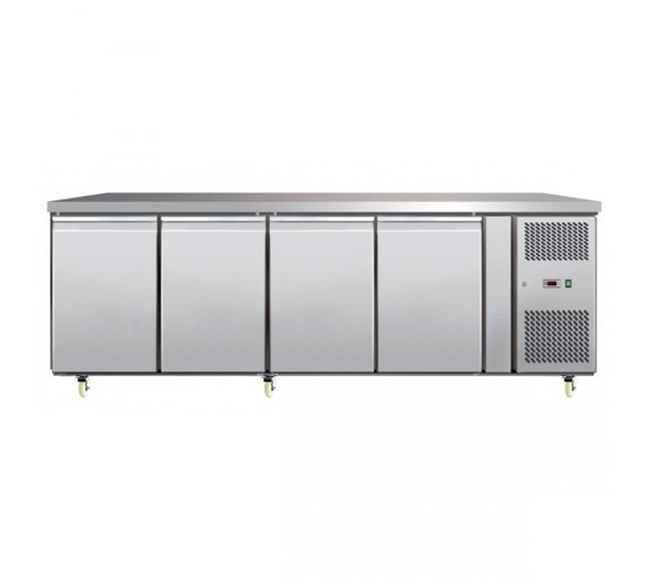 Atosa EPF3482 4 Door Freezer Prep Counter 700mm Deep