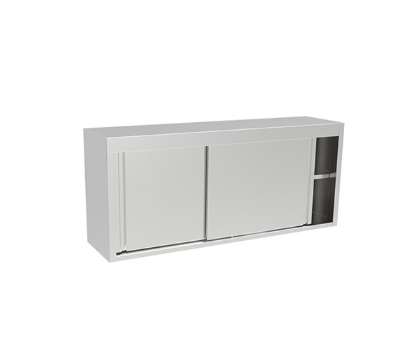 Inomak ET311A Stainless Steel Wall Mounted Storage Cupboard 1100mm Wide