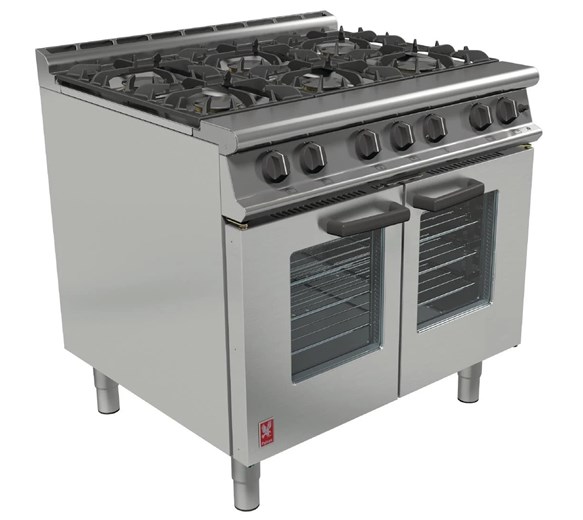 Falcon Dominator G3106 6 Burner Natural Gas Commercial Range Cooker Falcon Dominator G3106 6 Burner LPG Commercial Range Cooker