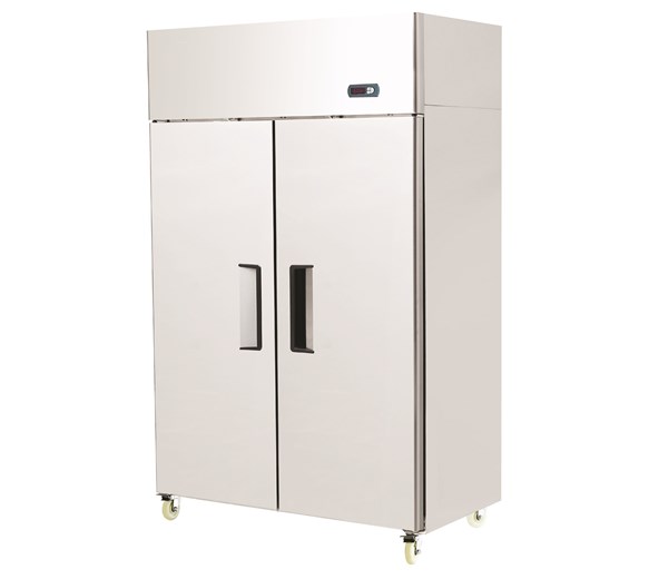 Gastroline AT900FZ Double Door Catering Freezer Stainless Steel