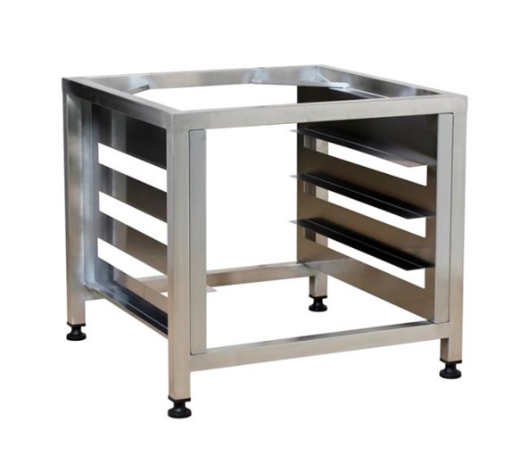Stand For Italinox MKCO10 Convection Oven Italinox Convection Oven Stand with 3 x 1/1 GN Storage Shelves