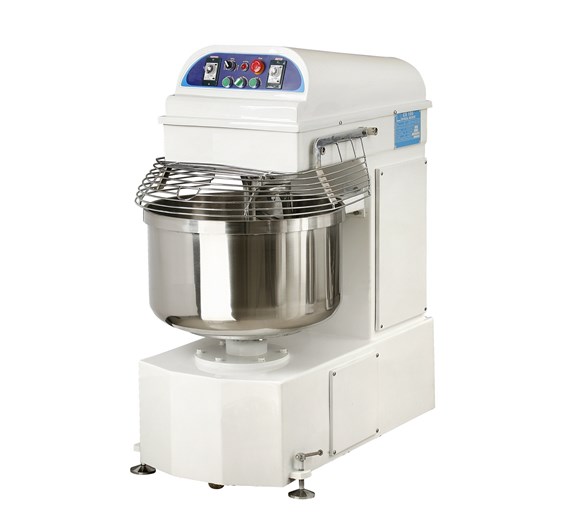 Quattro 200 Litre / 130 kg Heavy Duty Spiral Dough Mixer - Twin Speed Twin Timer - 3 Phase Electric