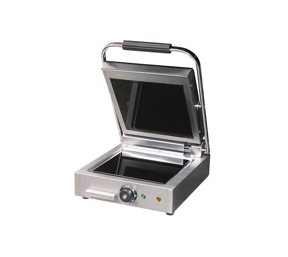 Quattro Ceramic Plate Single Contact Grill Flat Top - Flat Bottom Plate