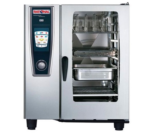 Rational 10 Grid Self Cook Centre Electric Combi Steam Oven SCC101E - 3 Phase