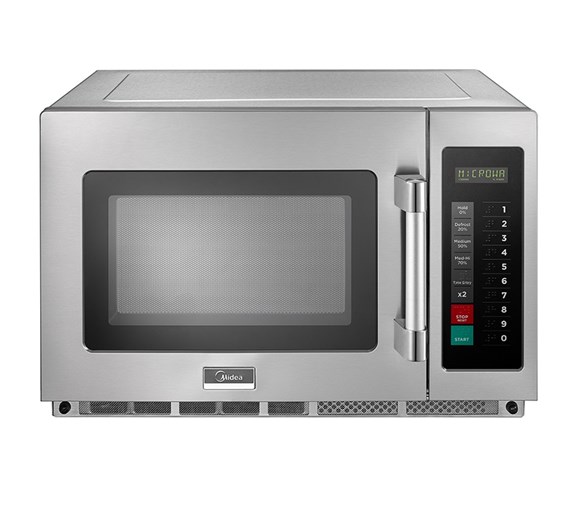 Quattro 1800w 34ltr Stackable Commercial Microwave Oven Heavy Duty