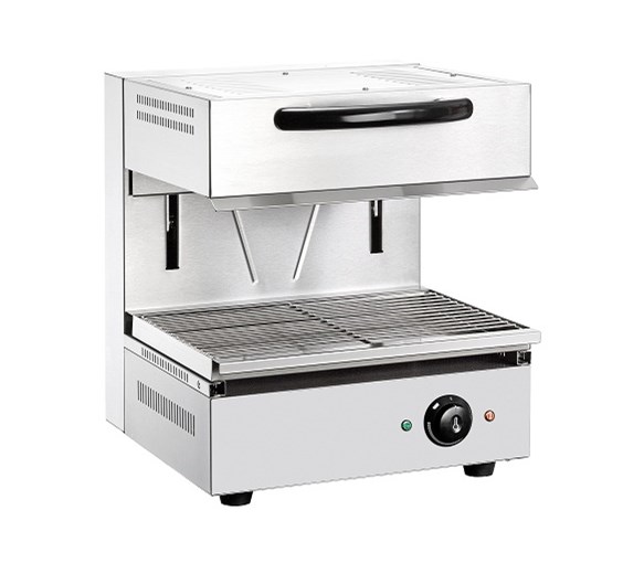 Quattro Rise and Fall Salamander Grill 450mm Wide Electric - Fitted 13 Amp Plug