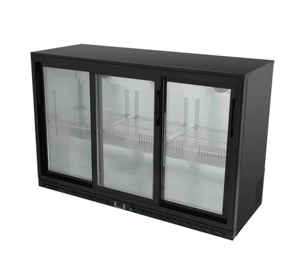 Gastroline Triple Sliding Door Bottle Cooler Gastroline Triple Sliding Door Bottle Cooler Bar Fridge