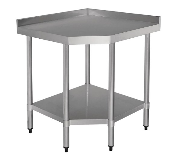 Quattro 800mm Wide Corner Work Table with Splashback Quattro 900mm Wide Corner Work Table with Splashback