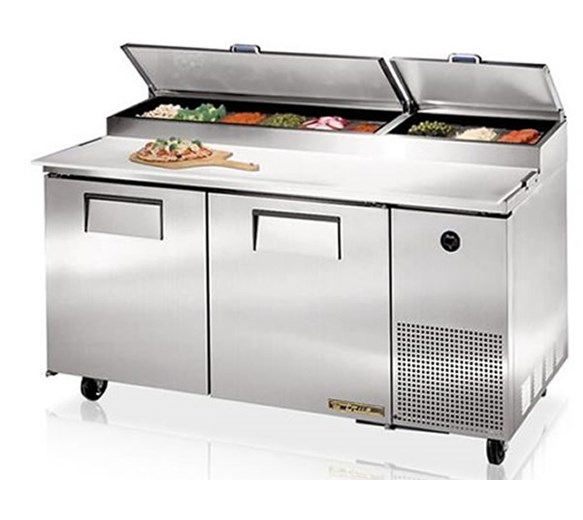 True TPP-67 Refrigerated Prep Counter With 5 Years Parts & Labour Warranty
