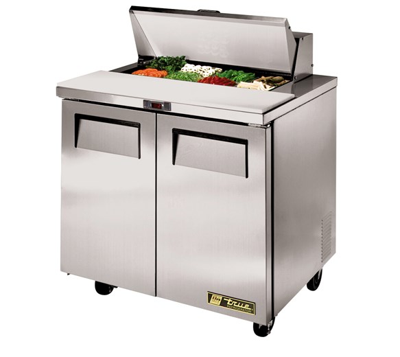 True TSSU 36-8 Refrigerated Prep Counter With 5 Years Parts & Labour Warranty