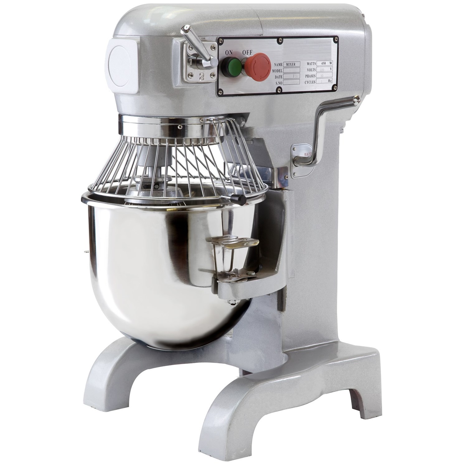 Quattro B15K 15 Litre Mixer With Emergency Stop Button