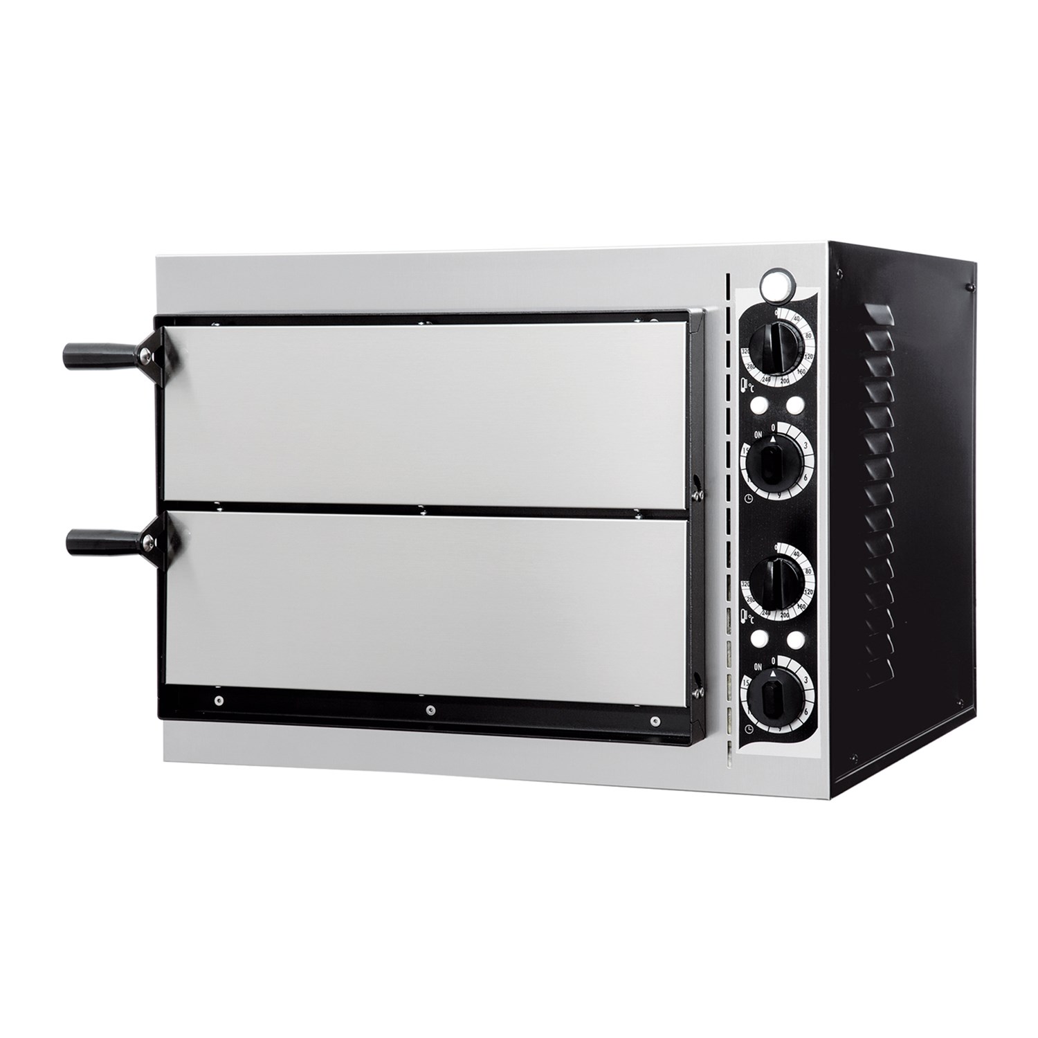 Italinox Prisma Forno Basic 240 Twin Deck Electric Pizza Oven Made