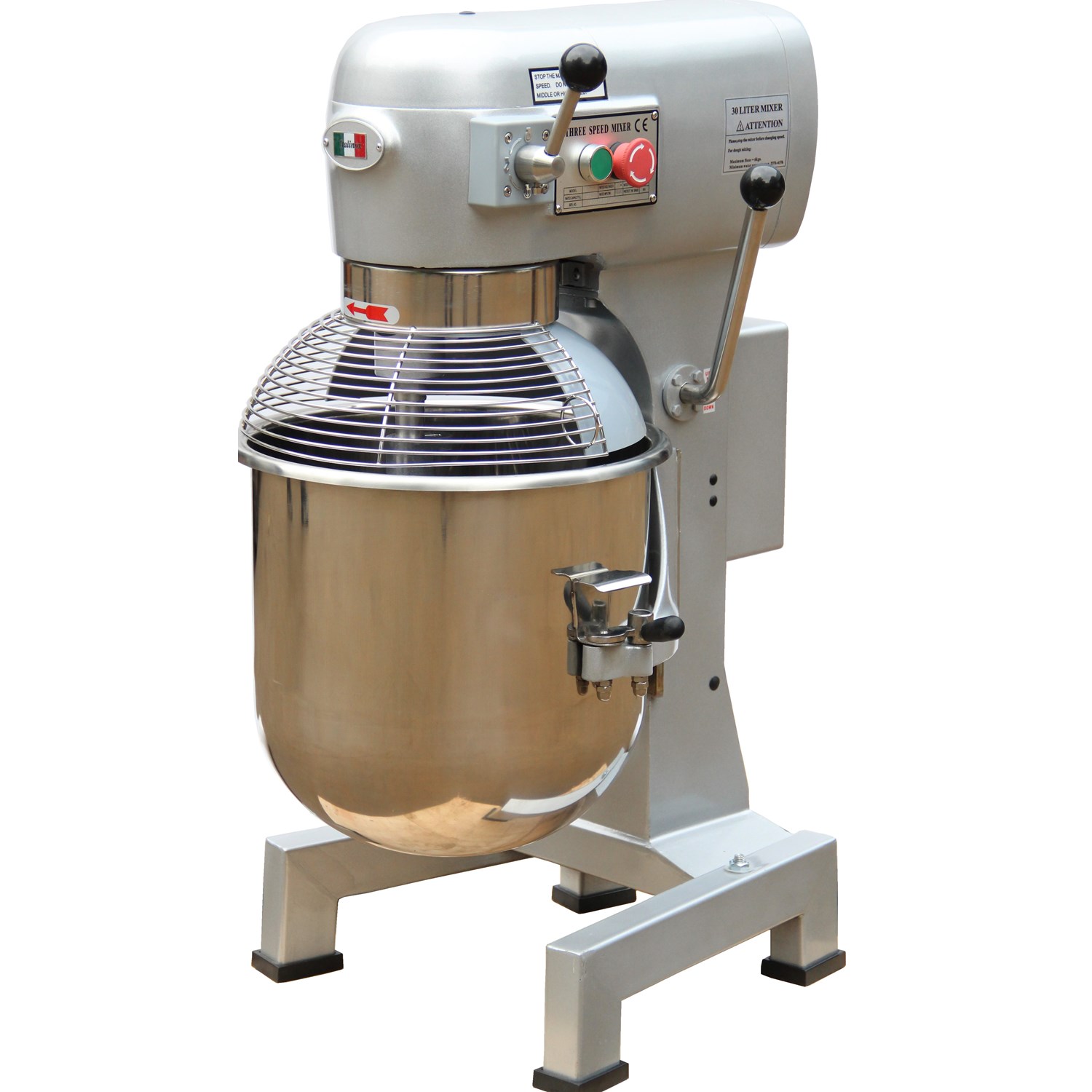 Quattro Eco 30 Litre Mixer With Emergency Stop Button