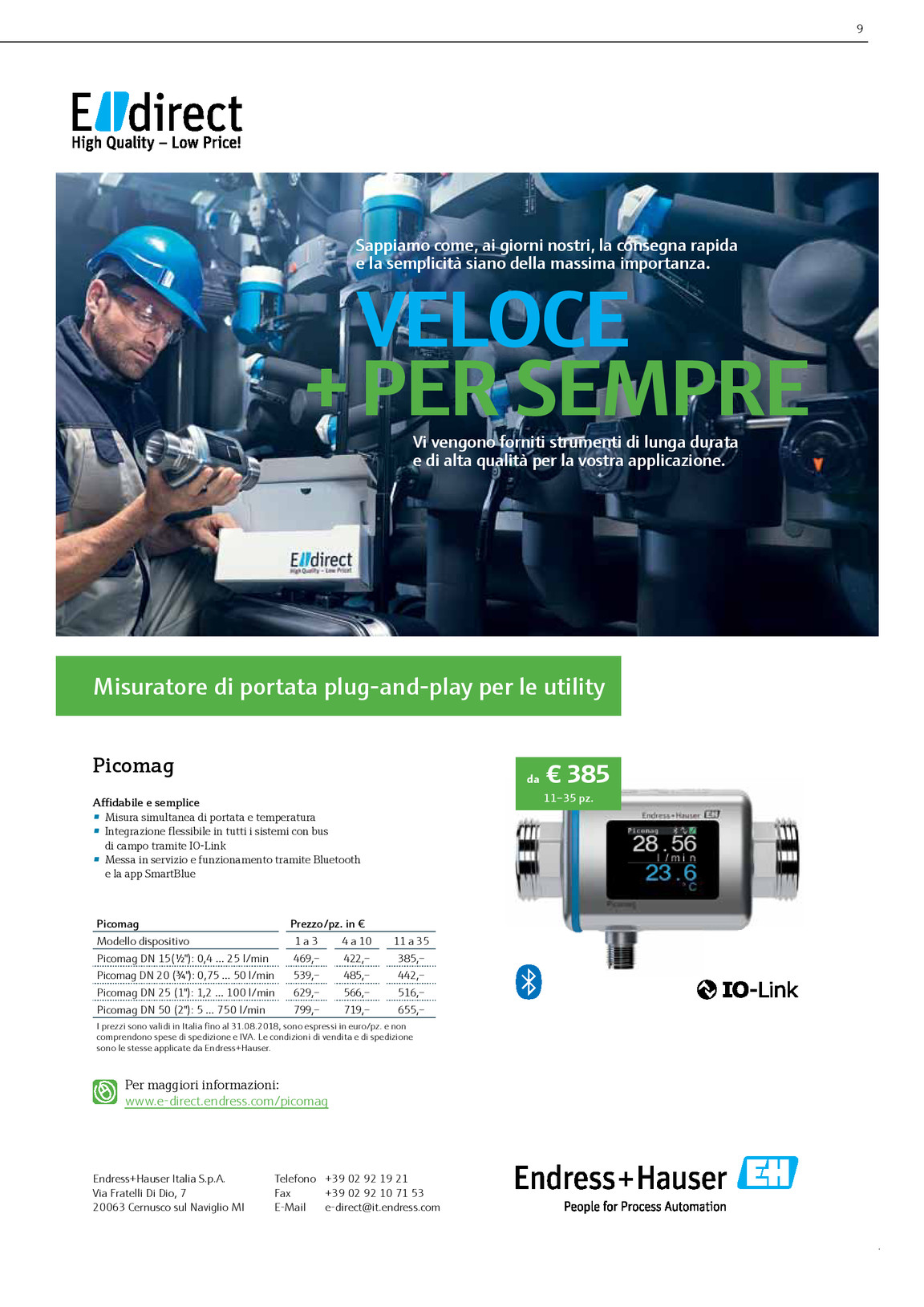 Be Informed 01 2018 Endress Hauser Ag Kiosk