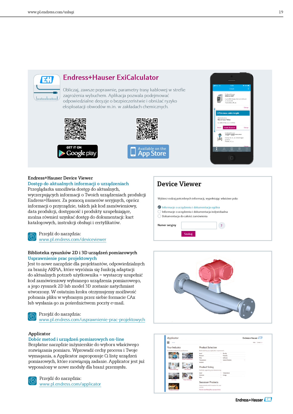 Katalog Nowosci 2018 2019 Endress Hauser Ag Kiosk