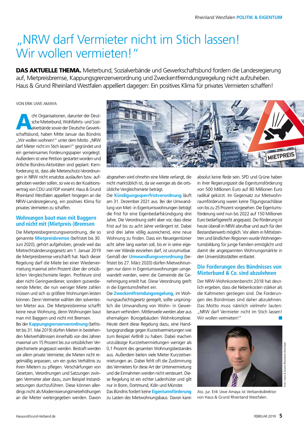 Verbandsmagazin Monchengladbach Viersen Februar 2019 H G Mg