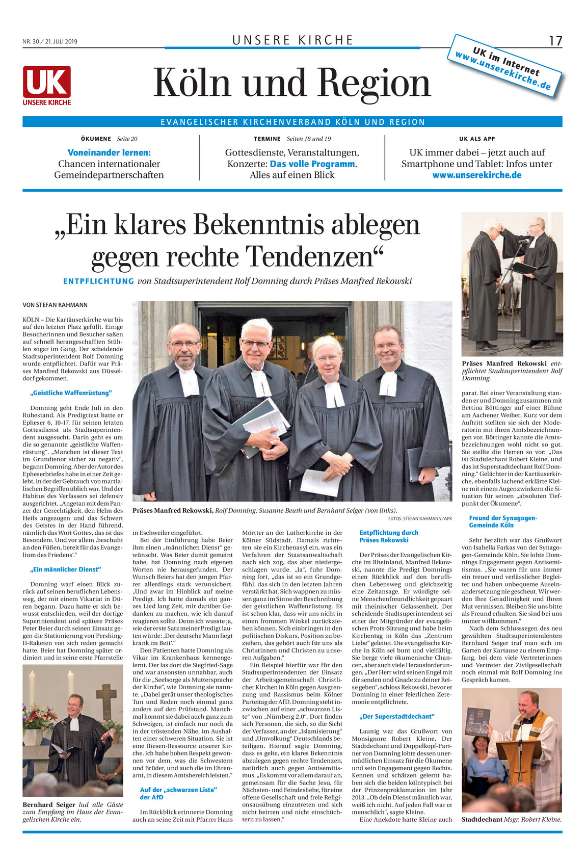 Koeln Und Region 30 2019 Unsere Kirche