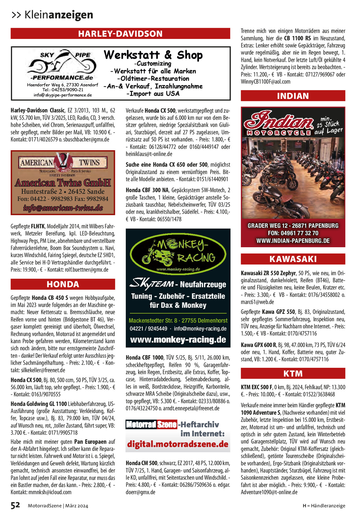 MotorradSzene Kurve 03/24 | MotorradSzene