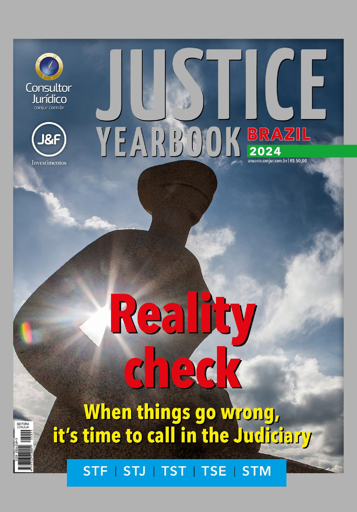 Capa do Justice Yearbook Brazil