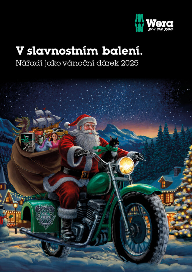 (CZ) V slavnostním balení. Nářadí jako vánoční dárek 2025