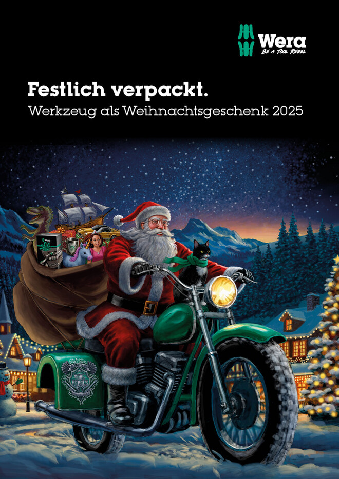 (DE) Festlich verpackt. Werkzeug als Weihnachtsgeschenk 2025