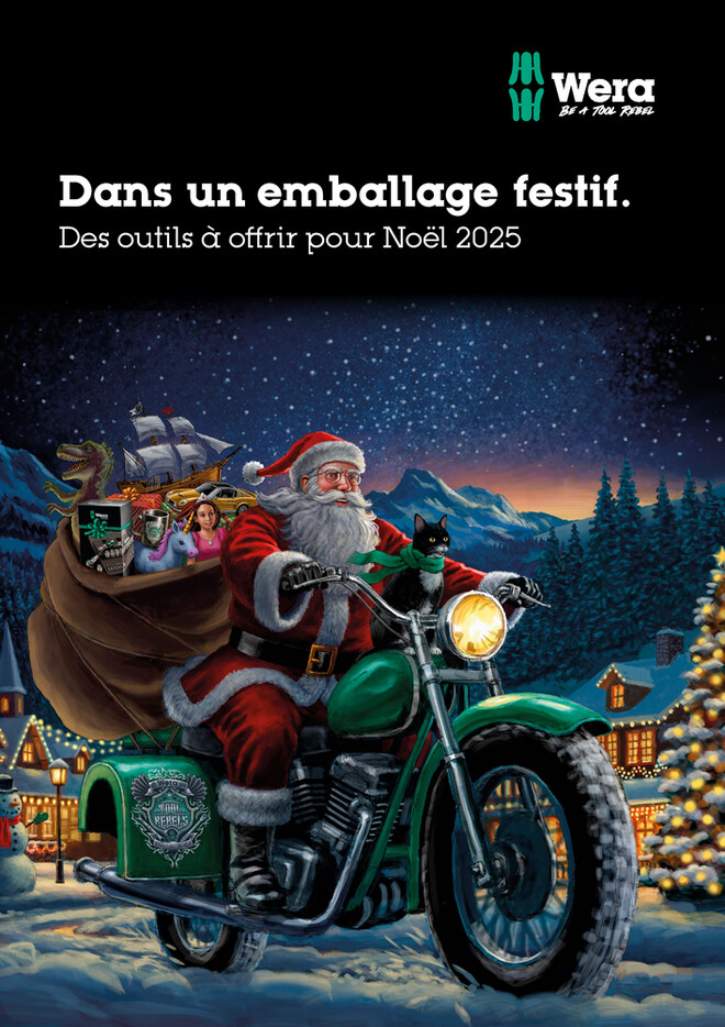 (FR) Dans un emballage festif. Des outils à offrir pour Noël 2025