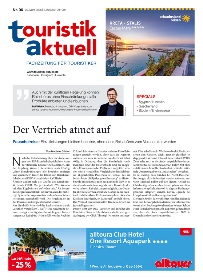 touristik aktuell 06/26 | touristik aktuell Browser