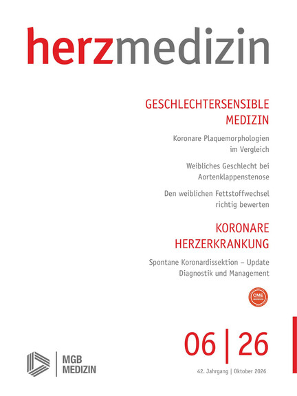 Titelseite herzmedizin 6/2026