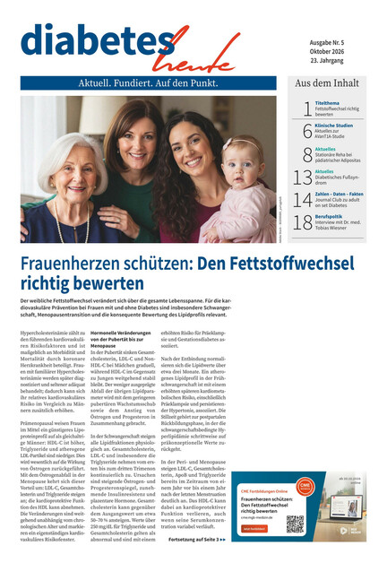 Titelseite diabetes heute 5/2026