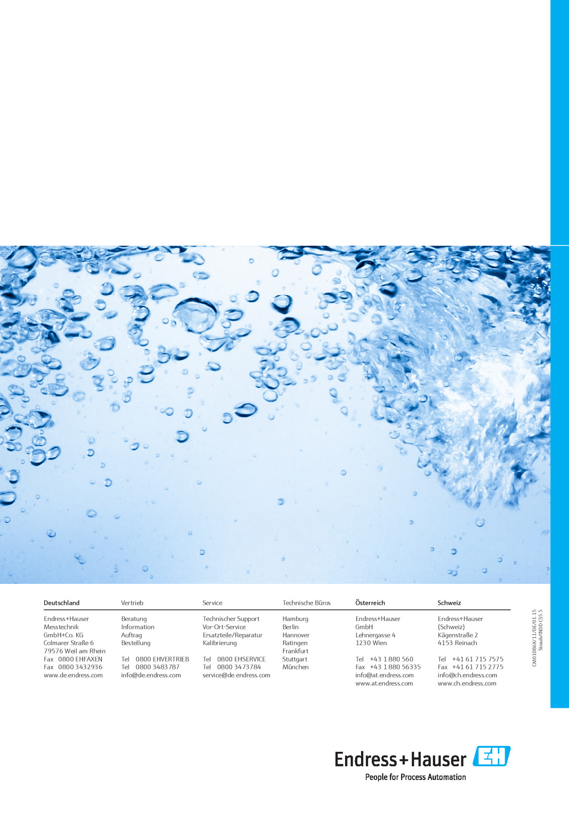 Perspektiven Umwelt Sauberes Wasser Fur Alle Endress Hauser Ag