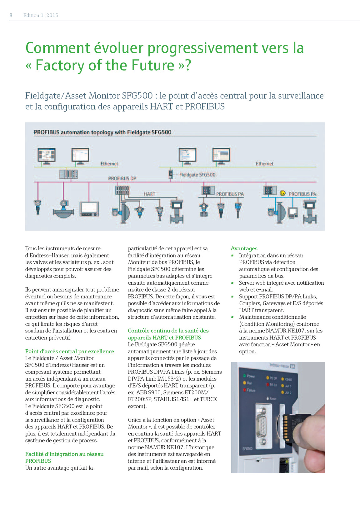 Inform 1 2015 Be Endress Hauser Ag Kiosk