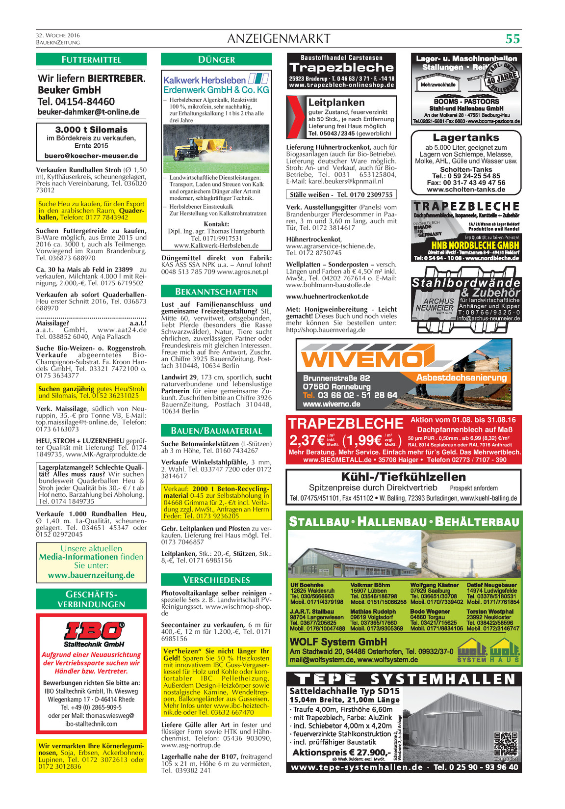 bauernzeitung bekanntschaften