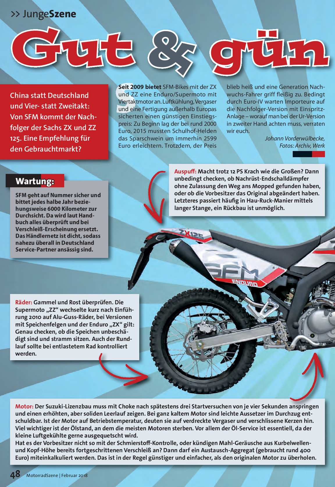 MotorradSzene 02/18 | MotorradSzene