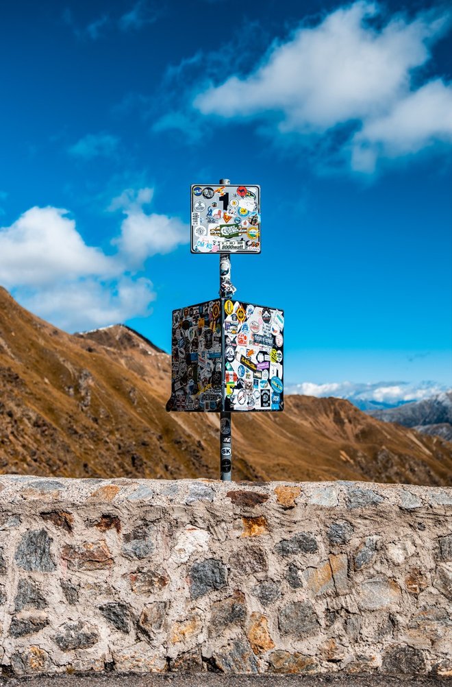 fietsroute over de Stelvio