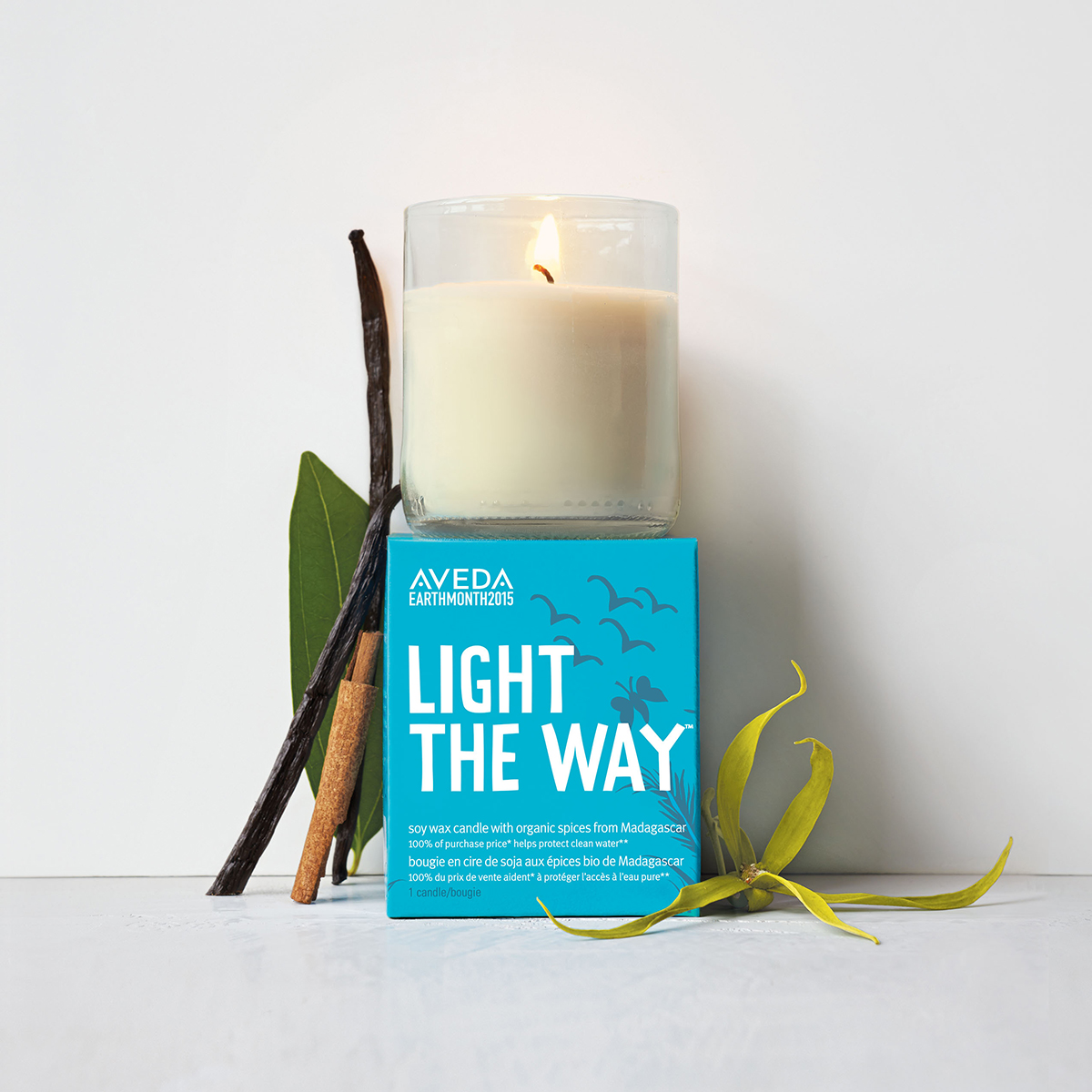Celebrate Earth Month with Aveda's new charity candle Charity beauty