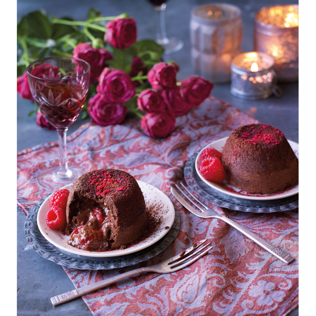 Valentine's chocolate fondant recipe