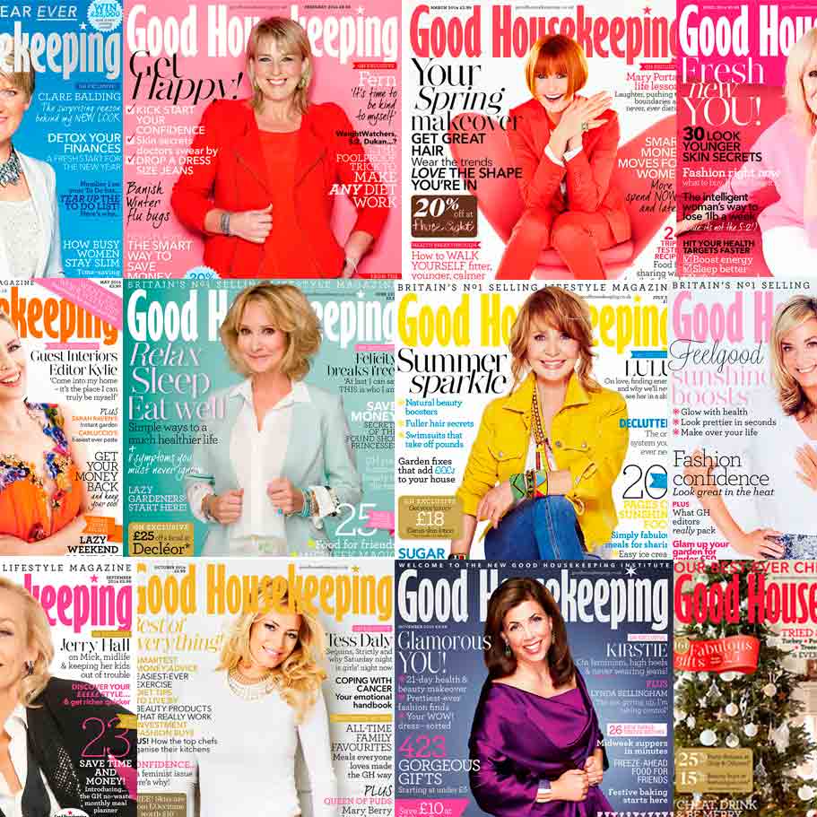 Favourite Good Housekeeping cover 2014 Good Housekeeping magazine